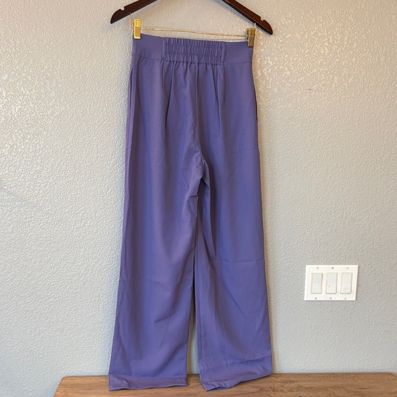 HALARA Lavender Wide Leg Pants - Picture 4 of 7